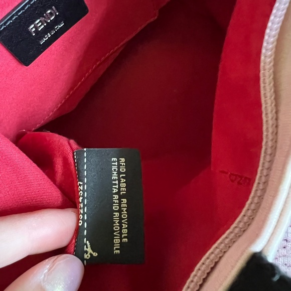 Fendi mini embroidered shopping tote - Picture 10 of 12